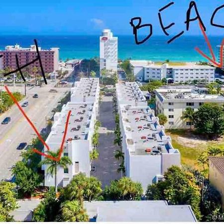 Across The Ocean Few Steps To Beach Contemporary Three Bedroom Townhouse Pompano Beach Buitenkant foto