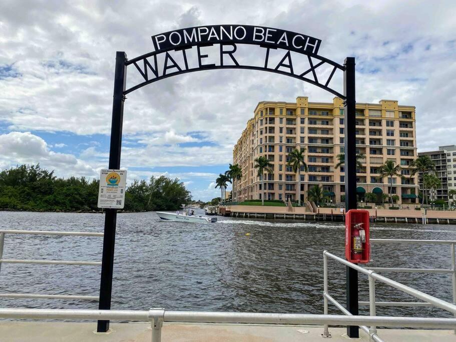 Across The Ocean Few Steps To Beach Contemporary Three Bedroom Townhouse Pompano Beach Buitenkant foto